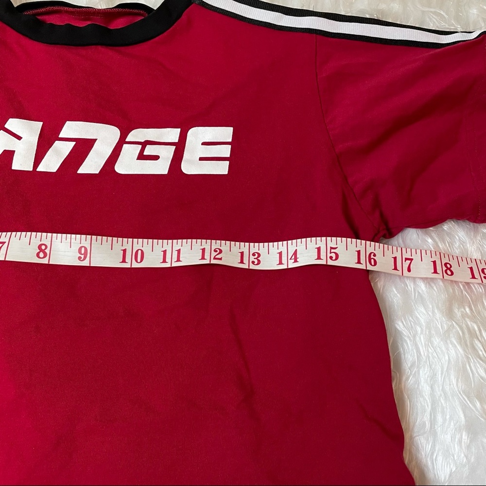 Red crop top “RANGE” - Picture 5 of 7